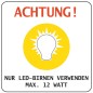 Preview: Lampe für Papierstern